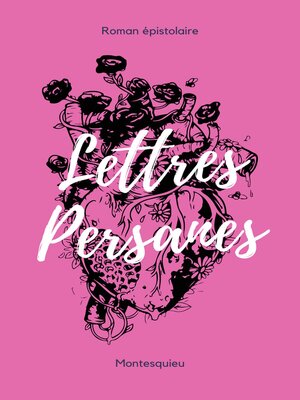 cover image of Lettres persanes